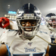 Logan Ryan #26 of the Tennessee Titans celebrates his touchdown with teammates against the New England Patriots in the fourth quarter of the AFC Wild Card Playoff game at Gillette Stadium on January 04, 2020 in Foxborough, Massachusetts.